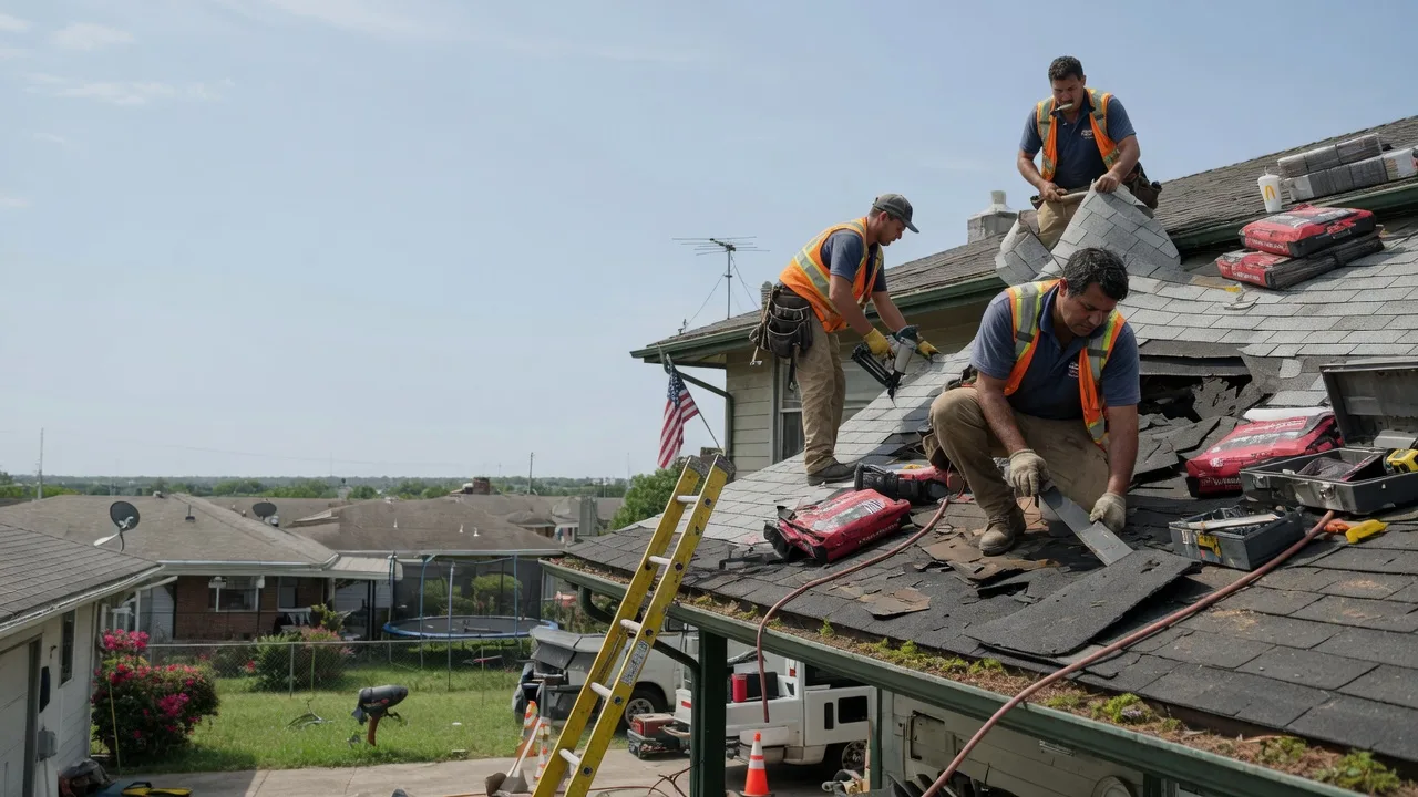 Roof Repair in Seiling, OK near me